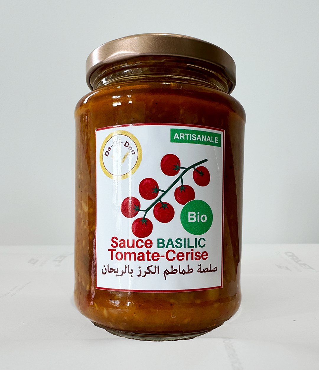 SAUCE TOMATE CERISE BIO 400g