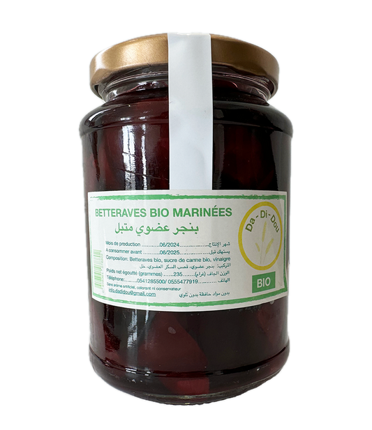BETTERAVES BIO MARINÉES 400g
