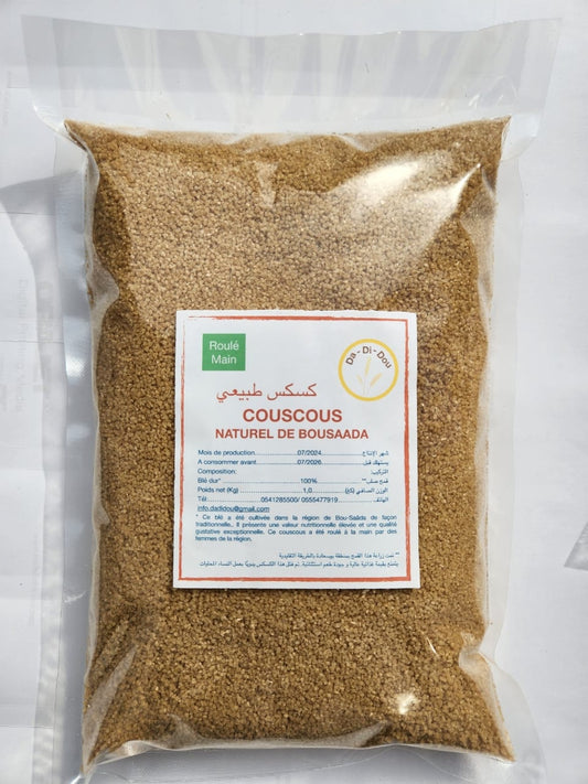 COUSCOUS BIO ROULÉ MAIN 1 Kg