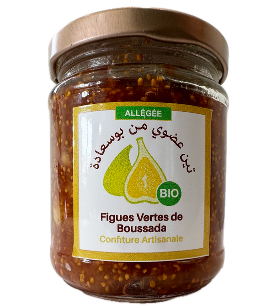 CONFITURE DE FIGUES BIO ALLÉGÉE 220g