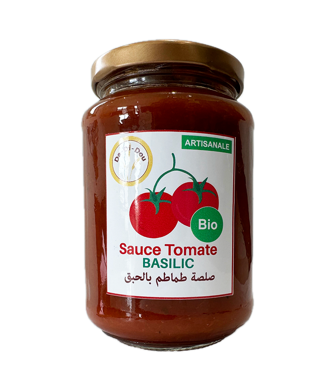 SAUCE TOMATE BASILIC BIO 400g