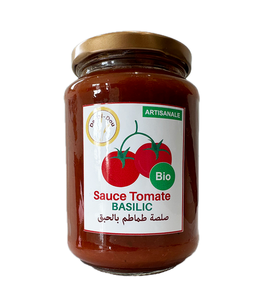 SAUCE TOMATE BASILIC BIO 400g